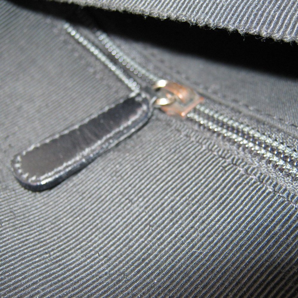 Ferragamo Tiered Vala Black Tote - Picture 6 of 8